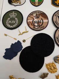 Samling af danske militære effekter, Hjemmeværnet og Hæren