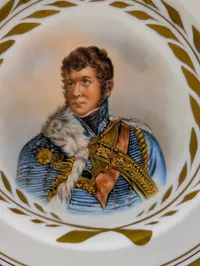 Bing & Grøndahl porcelænstallerken med portræt af Napoleon General 