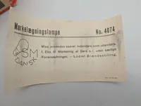 Dansk SM-Lampen No. 4074 WWII Blackout Light Bulb