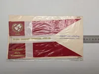 To håndmalede silkeflag fra Flagfabriken »Dybbøl«, DANCON/UNFICYP 1964-65