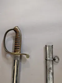 Dansk model 1858 officerssabel 