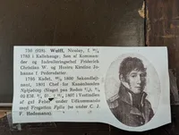 Sø kadet tegning Nicolay Wulff (1783-1807), tuschtegning,  flodparti med personer