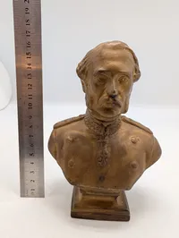 Antik buste af Bronze  Christian 9
