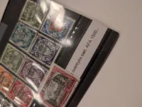 Tyskland Danzig 1920-1939 overtrykssæt på Deutsches Reich frimærker