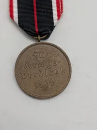 Tysk Krigsfortjenestemedalje (Kriegsverdienstmedaille) 1939