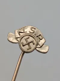 NSP medlemsnål Wilfred Petersen Ekstrem sjælden 