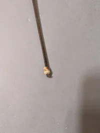 Antique Fencing Foil with Circular Guard and Cord-Wrapped Grip Fra Hærens officersskole 