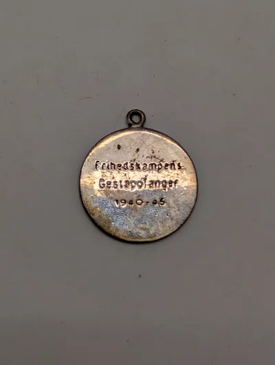 Dansk  Frihedskampens Gestapofanger 1940-45 Erindringsmedalje