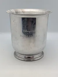 Bollinger Champagne Køler i Sølvplet