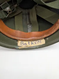 Swedish M37/65 Steel Military Helmet with Three Crowns Decal