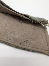 Tysk Wehrmacht M36/M40 Feltbluse Krave med Enhedsmærker