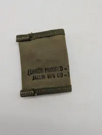 WWII US Army Jaglin Mfg Co. Lærredstaske, 1945