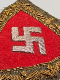 Ekstremt Sjældent Dansk D.N.S.A.P. ærmeskjold for Syssel Leder WW2 
