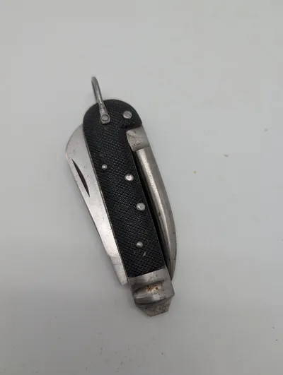 Vintage British Military Pattern Clasp Knife with Marlin Spike
