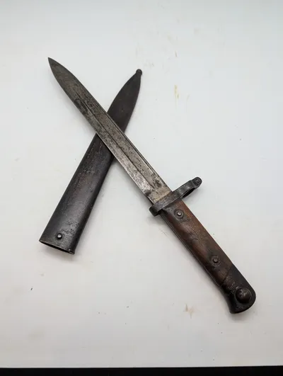 Østrig-Ungarsk M1895 Steyr Bajonet med Skede og OEWG Stempler