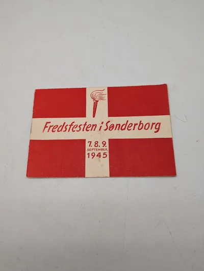 Fredsfesten i Sønderborg 1945, Programkort