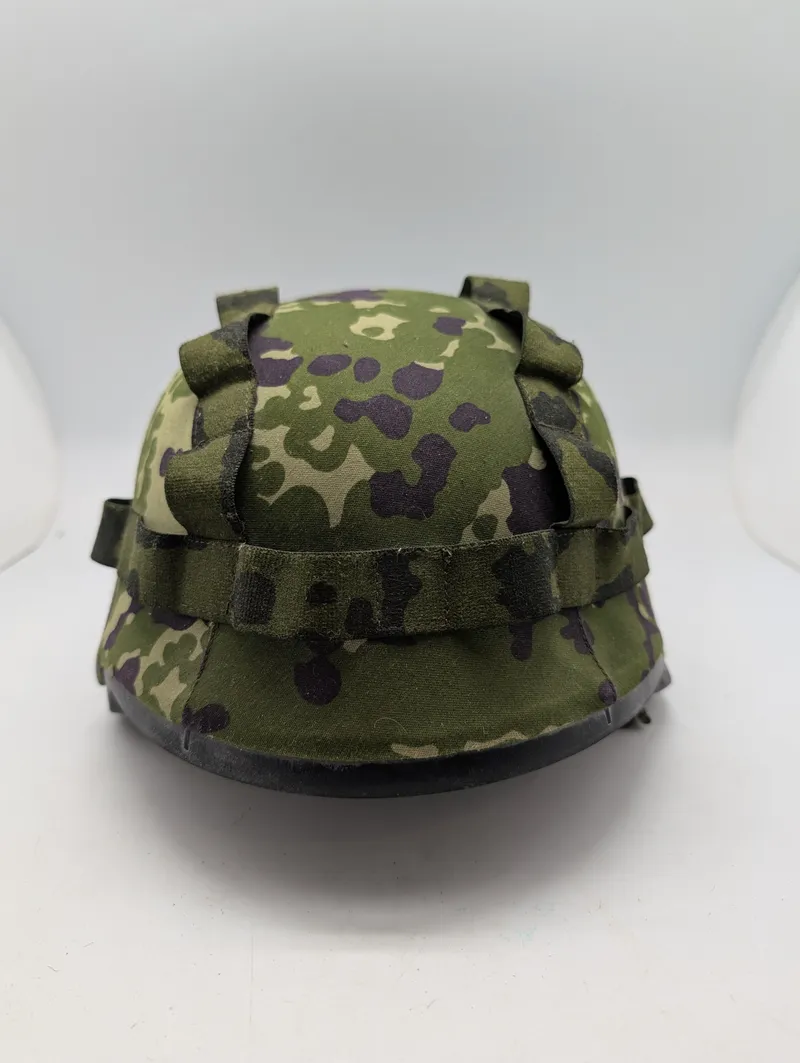 CGF Gallet Military Ballistic Helmet with Danish M84  Camouflage Cover