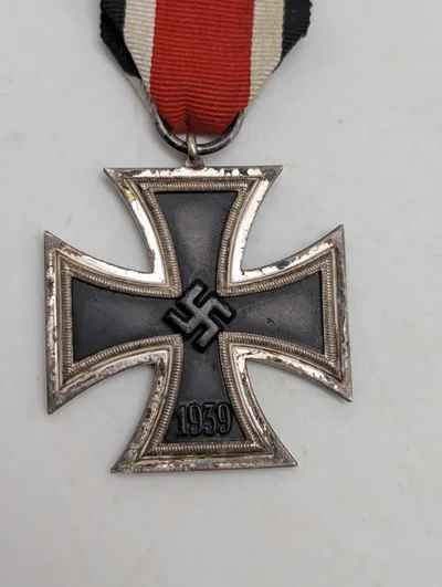 Tysk Jernkors af 2. klasse (EK2) 1939 med bånd