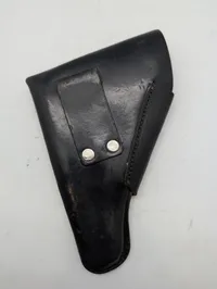 Sort læderhylster til Walther PPK pistol 