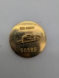 German Golden Party Badge (Goldenes Parteiabzeichen) of the NSDAP, postwar