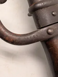 Fransk Model 1874 bajonet med skede