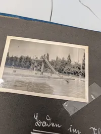 Tysk WWII Fotoalbum 'Zur Erinnerung an meine Dienstzeit'