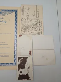 Lotta Svärd Samling med Gyllene Ord Diplom, Emaljenål og Fotografier