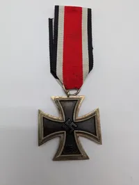 Tysk Jernkors af 2. klasse (EK2) fra 1939 med originalt bånd