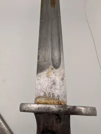 Belgisk M24 Bajonet med Metalskede