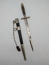 Dansk model 1910 officersdaggert fra generalstaben 