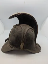 Dansk Dragon hjelm model 1854, loftfund 