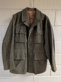 Svensk M/1939 Militær Uldjakke, dateret 1940
