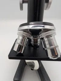 Greifeld Wetzlar Germany Compound Microscope with Wooden Case