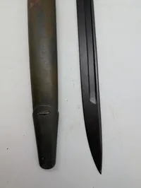 Amerikansk M1917 Bajonet med M1917 Læderskede