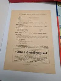Adler-Luftkampfspiel, tysk brætspil fra 2. verdenskrig