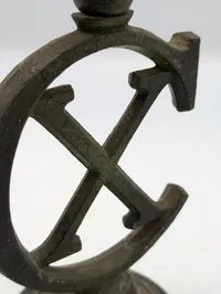  lysestage med Christian X monogram WW2 