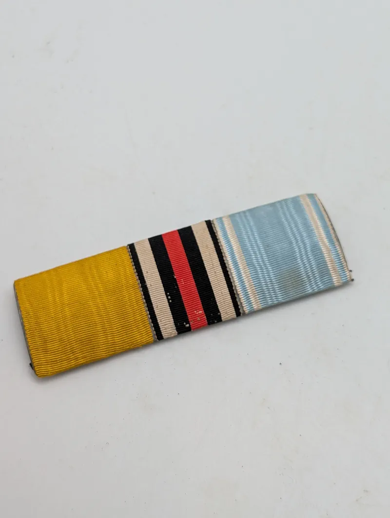Tysk militær ordensspænde med tre bånd, til medaljer 