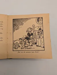 1935 Walt Disney Mikkel Mus paa Skattejagt Danish Mickey Mouse Book