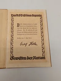 Tysk Personalausweis fra 1934, Nationalsozialistische Volkswohlfahrt