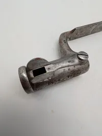 Bajonet for Suhler Tapriffel model 1854, ex Slesvig Holsterner M1849 