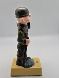 Vintage Beetle Bailey 'Sjov' Figurine Telefon