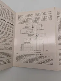 WWII German Junkers VS 11 Luftschraubenanlage-Karte Document