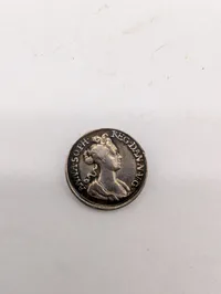 Danish Frederick IV and Anna Sophie Reventlow Silver Jetton