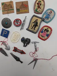 Collection of Vintage German Winterhilfswerk (WHW) Donation Tokens