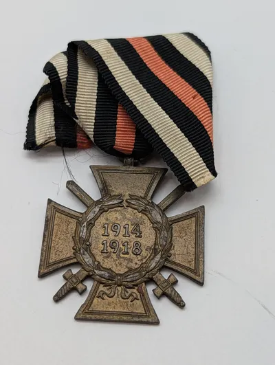 Tysk Æreskors for Frontkæmpere 1914-1918 (Ehrenkreuz des Weltkrieges)