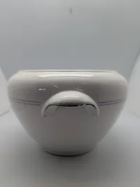 Danish Air Force Porcelain Serving Bowl with Royal Crest