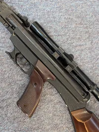 Vintage Gamo 4.5 mm Air Rifle with Scope and Pellets