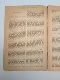 WWII Military Ephemera Lot: Battle of Britain, Iwo Jima, and Invasion Craft