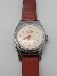 Vintage Mickey Mouse armbåndsur fra US Time / Ingersoll