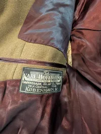 Karl Hoffmann København Dansk Militær Uniformsjakke M47 Danske livregiment 